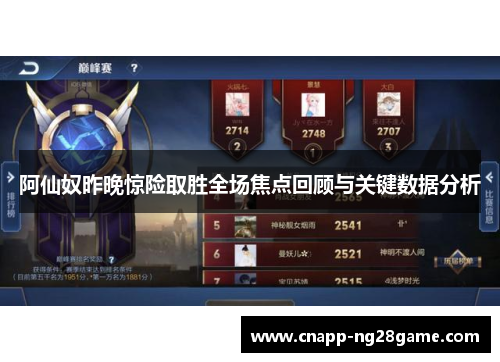 阿仙奴昨晚惊险取胜全场焦点回顾与关键数据分析 阿仙奴昨晚惊险取胜全场焦点回顾与关键数据分析